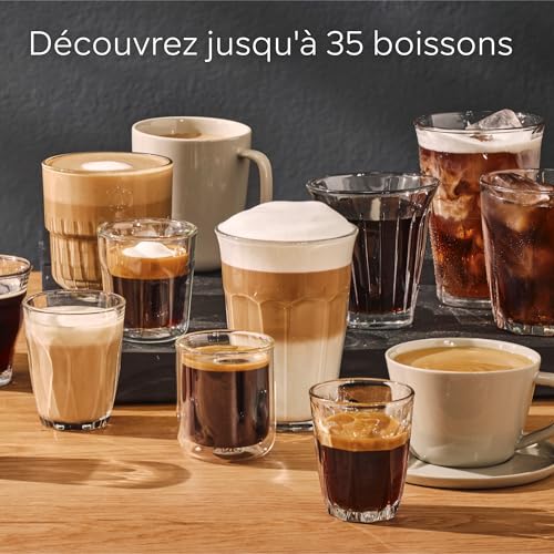 Siemens EQ700 TP715R01 Classic – Machine à Café à Grains Automatique avec Écran iSelect, Cold & Slow Brew, Cappuccinatore, Home Connect, Gris Anthracite