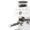 Smeg EGF03WHEU – Machine à Café Expresso Manuelle avec Broyeur à Grains, Thermoblock, 4 Températures, Buse Vapeur, 1 L, 1350W, Blanc
