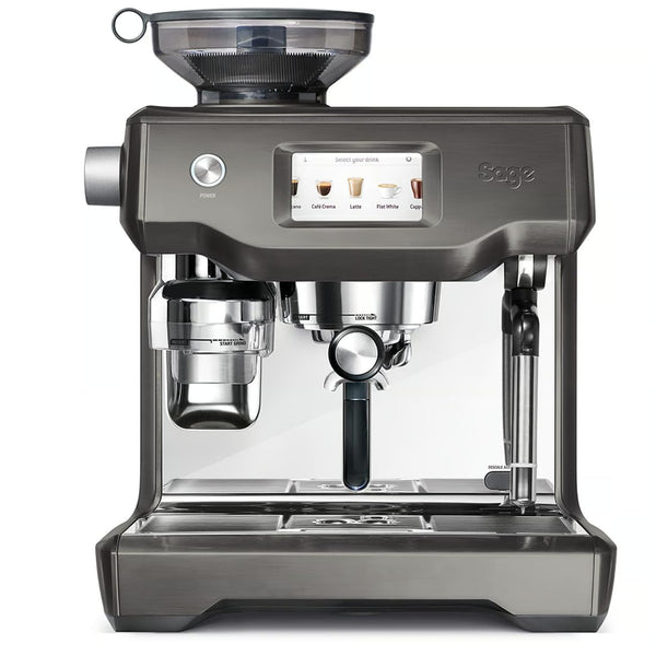 Sage The Oracle Touch – Machine à Café à Grains Automatique avec Mousseur à Lait, Acier Inoxydable Noir