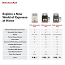 KitchenAid KF8 5KES8558EJP – Machine à Café à Grains Expresso & Cappuccino avec Broyeur, Technologie Thermocoil, Juniper