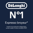 De'Longhi PrimaDonna Soul ECAM612.55.SB – Machine à Café à Grains Expresso & Cappuccino, Technologie Bean Adapt, Argent/Noir
