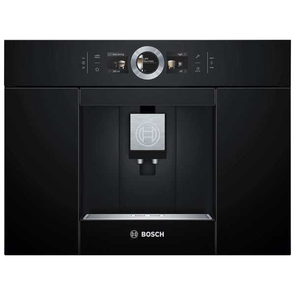 Bosch CTL636EB6 Série 8 – Machine à Café Connectée Automatique 1600W, 20-250 ml, Noir