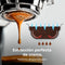 Cecotec Barista Mattina 2X – Machine à Café Expresso Professionnelle à Deux Groupes, Pré-Infusion, Pompe 9 Bars, Chaudière Triple, Affichage PID