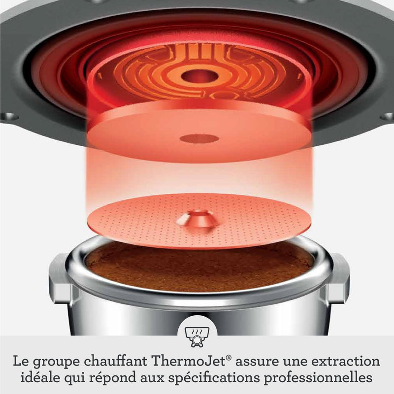 Sage The Oracle Jet – Machine Expresso à Porte-Filtre avec Moulin Intégré, Mousseur à Lait Manuel & Automatique, 1600W, 14 Programmes, Acier Inoxydable
