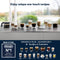 De'Longhi Dinamica Plus ECAM370.95.T – Machine à Café à Grains avec Mousseur à Lait, Cappuccino & Espresso, Écran TFT 3,5", Contrôle App, 1450W, Titan