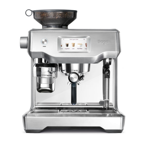 Sage The Oracle Touch – Machine à Café Automatique à Grain avec Mousseur à Lait, Acier Inoxydable