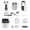 Sage The Oracle Touch – Machine à Café à Grains Automatique avec Mousseur à Lait, Acier Inoxydable Noir