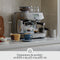 Sage The Barista Pro – Machine à Café Expresso avec Mousseur Manuel et Moulin Conique, 30 Réglages, 1650W, Pichet et Tamper Inclus, Acier Inoxydable Noir