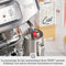 Sage The Barista Touch Impress – Machine à Café Automatique avec Mousseur de Lait et Moulin Intégré, 8 Programmes, Truffe Noire